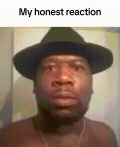 Man With Hat Making Funny Face My Honest Reaction GIF