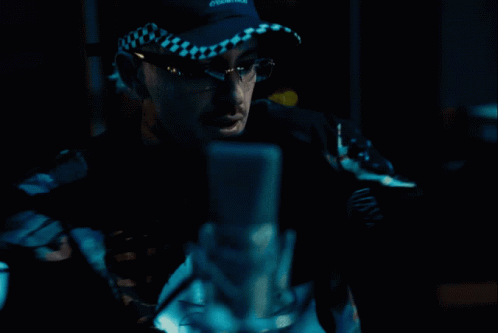 Man with Hat Saying Creative Control