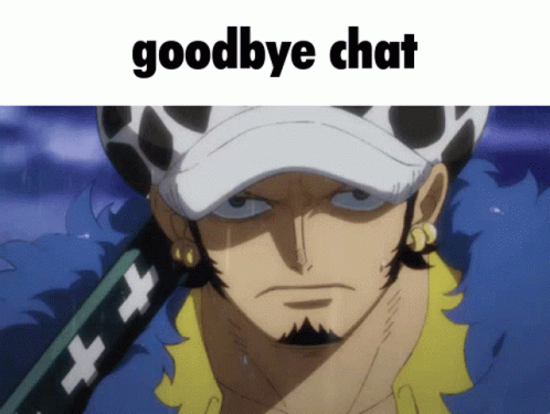 Man With Hat Saying Goodbye Chat