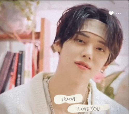 Man With Headband Necklace Says I Know I Love You