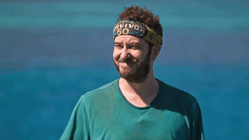 Man With Headband Number 50