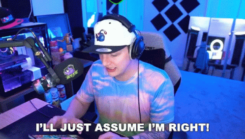 Man With Headphones And Hat At Microphone GIF
