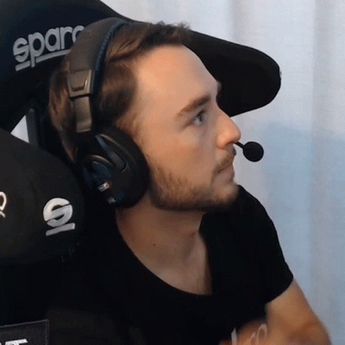 Man With Headphones and Microphone in Eparco Chair