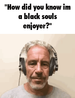 Man With Headphones Asking How Did You Know I'm A Black Souls Enjoyer GIF