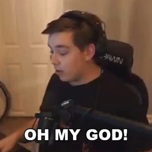 Man With Headphones At Microphone GIF