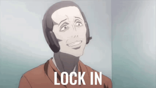Man With Headphones Lock In