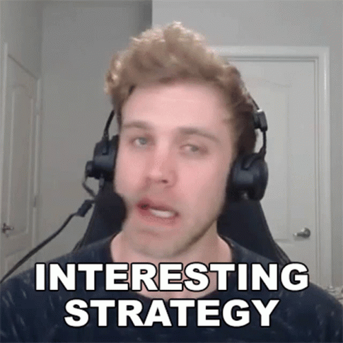 Man With Headphones Making Funny Face Saying Interesting Strategy