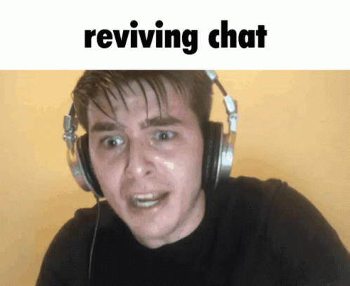 Man With Headphones Saying Reviving Chat GIF