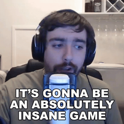 Man With Headphones Says It's Gonna Be Absolutely Insane Game