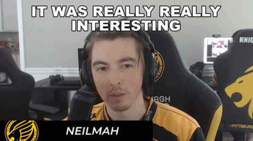 Man With Headphones Says It Was Really Interesting