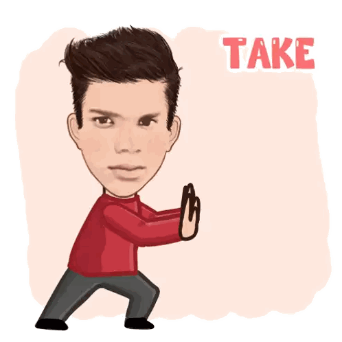 Man with Hearts and Take