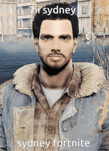 Man With Hi Sydney Fortnite GIF