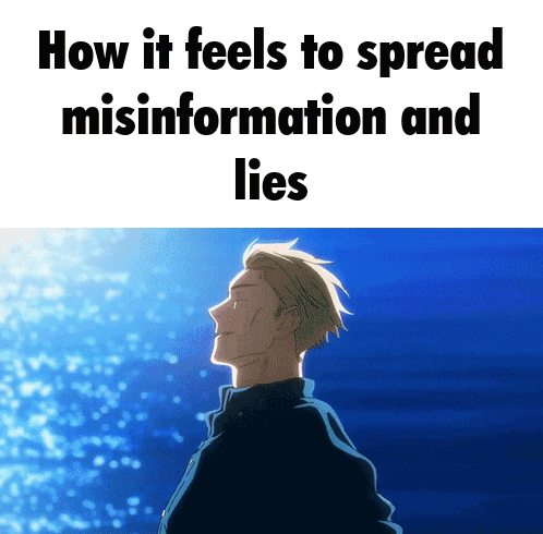 Man With How It Feels To Spread Misinformation GIF
