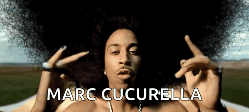 Man With Huge Afro Marc Cucurella
