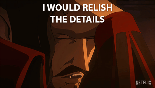 Man With I Would Relish The Details GIF
