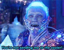 Man with Ice on Face Says Not Sending Me to Cooler