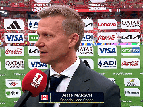 Man With Jesse Marsh Sign GIF