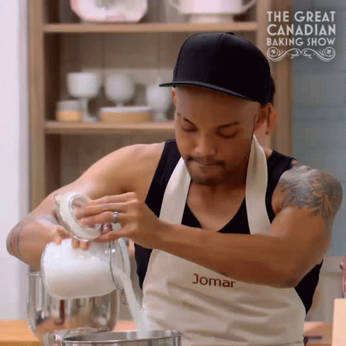 Man With Jomar Apron