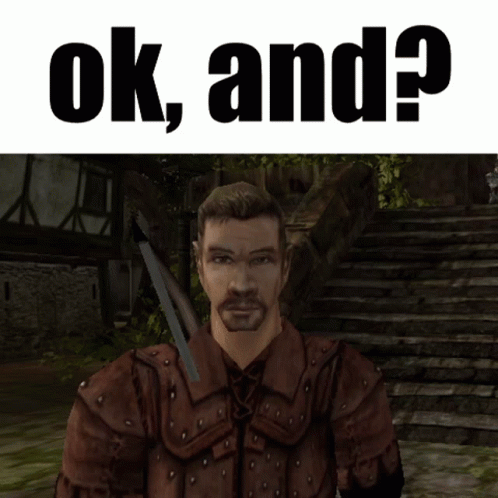 Man With Knife Saying Ok And