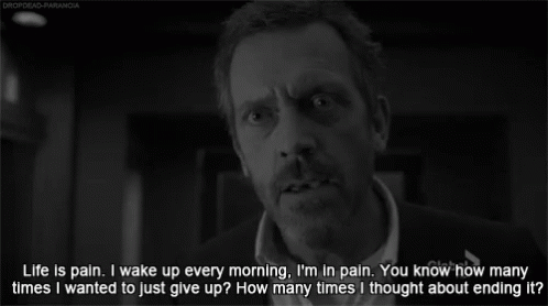 Man With Life Quote GIF