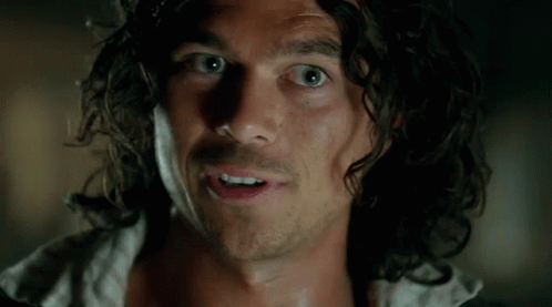 Man With Long Curly Hair And Beard GIF
