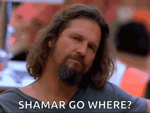 Man with Long Hair and Beard Asking Where to Go