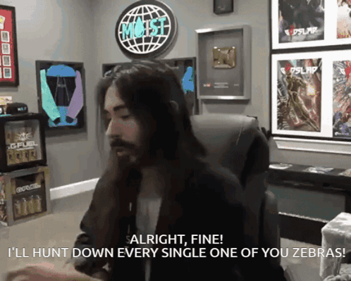 Man With Long Hair And Beard Says Alright Fine GIF