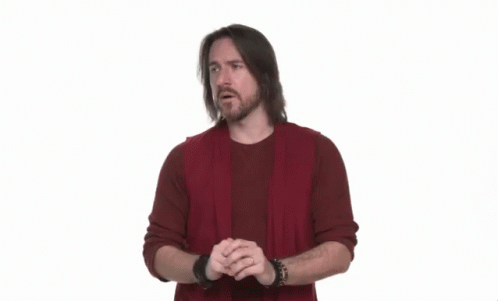 Man with Long Hair and Beard Wearing Ring
