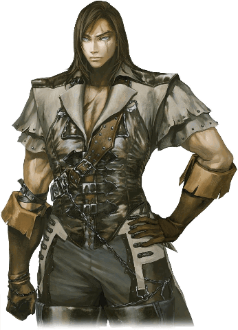 Man With Long Hair And Gloves GIF
