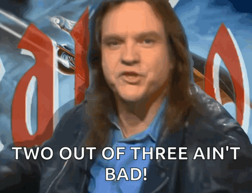 Man With Long Hair Says Two Out of Three Ain't Bad
