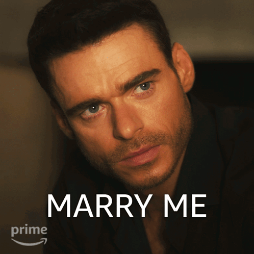 Man With Marry Me GIF
