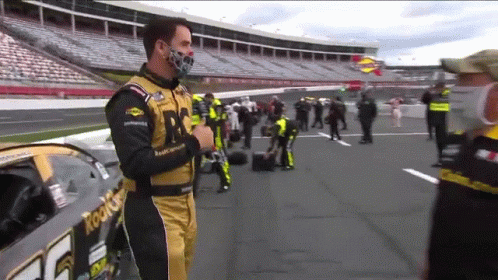 Man With Mask by Rockstar Race Car
