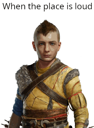 Man With Mohawk When the Place Is Loud
