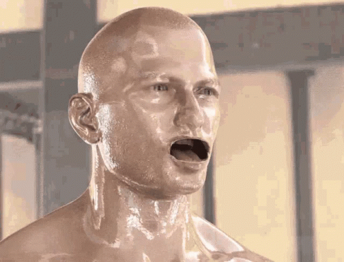 Man With Mouth Wide Open GIF