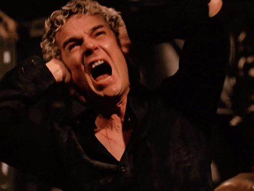 Man With Mouth Wide Open