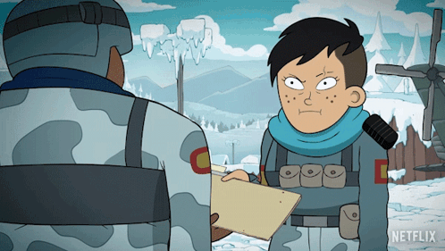 Man With Mustache And Hal Name Tag GIF