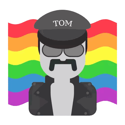 Man with Mustache and Tom Hat