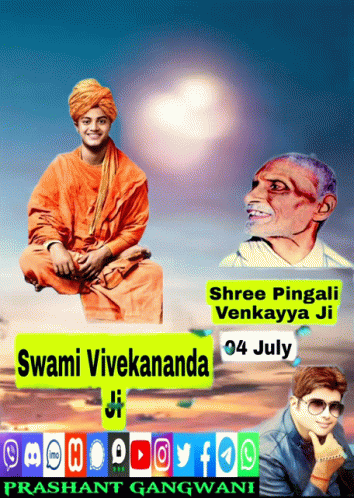 Man with Mustache in Anjaneya Swami Shirt