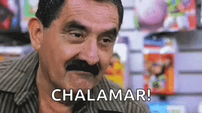 Man With Mustache In Front Of Chalamar Wall GIF