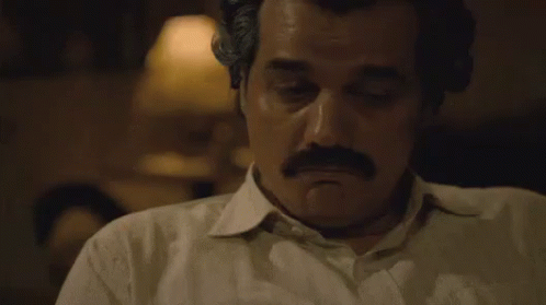 Man with Mustache Saying Alright