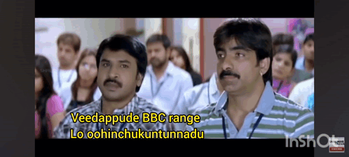 Man With Mustache Says Veedappude BBC Range