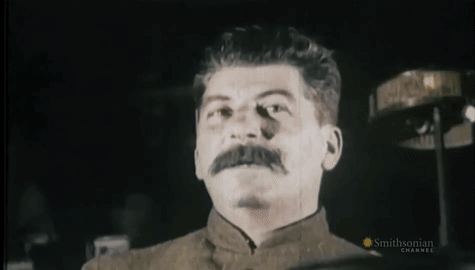 Man With Mustache Smithsonian Logo GIF