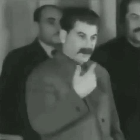 Man with Mustache Smoking Cigar