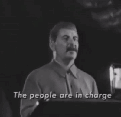 Man With Mustache Speaking Into Microphone That Is What We Call Socialism In Everyday Life GIF