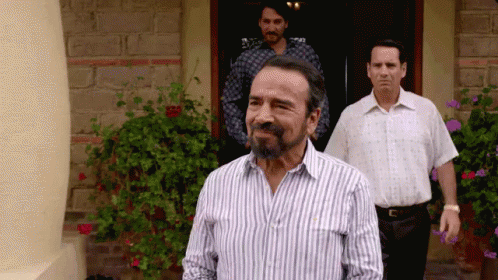 Man With Mustache Talking About Eyes Everywhere