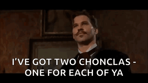 Man With Mustache Talking To Another Man GIF