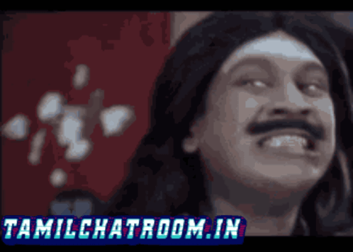 Man With Mustache Tamilchatroom.in GIF