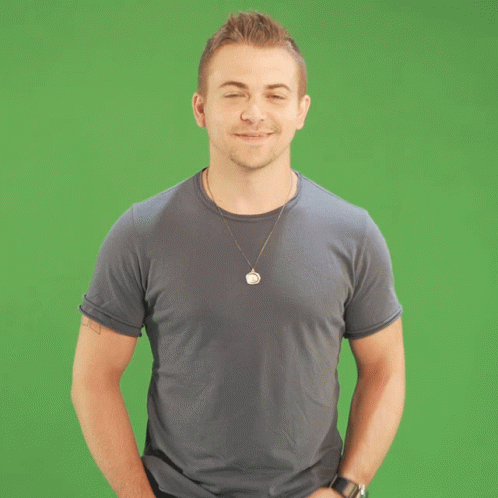 Man With Necklace And Watch GIF