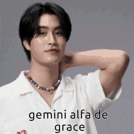 Man With Necklace Gemini Alfa De Grace