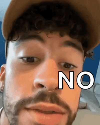 Man With No on Forehead